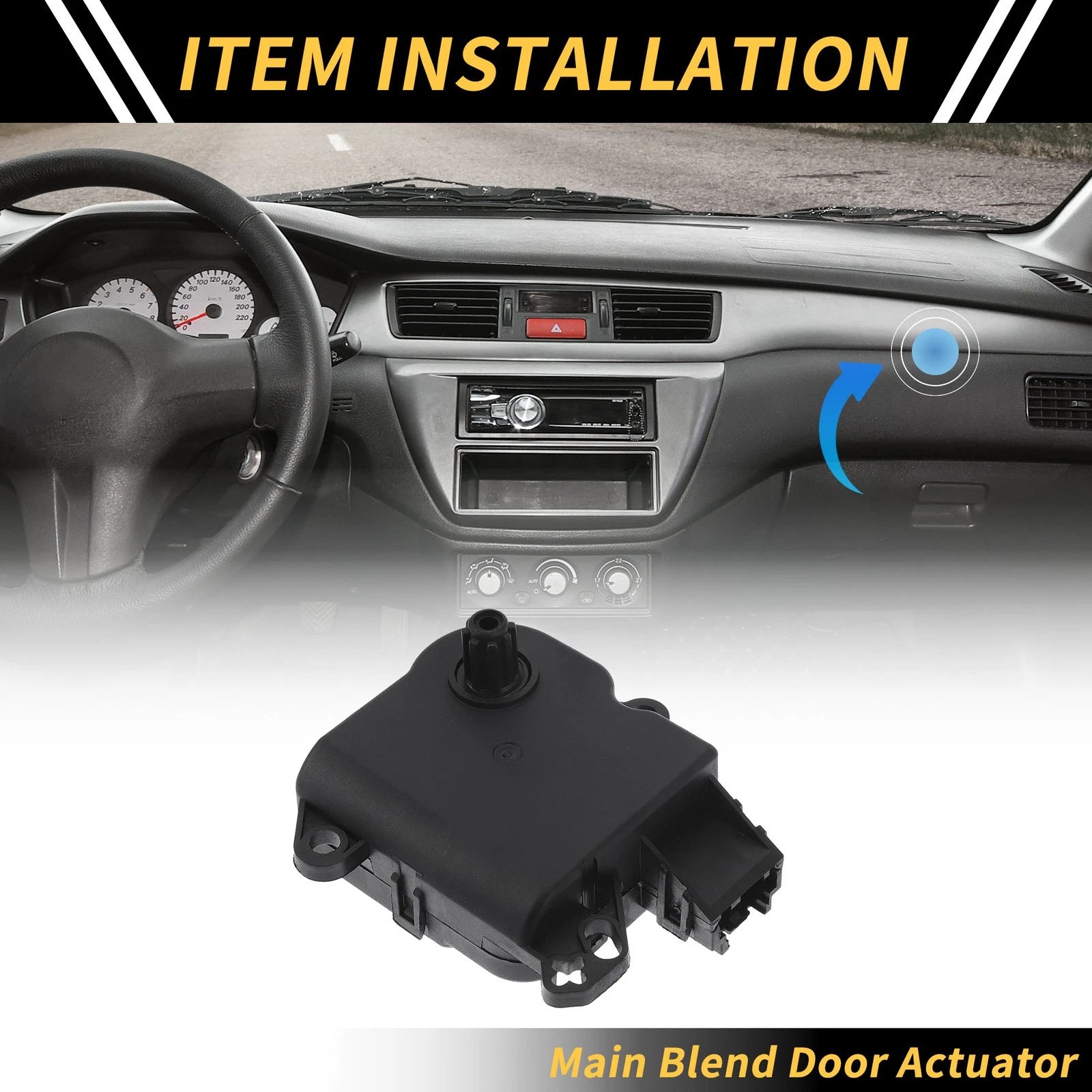 HVAC Air Door Actuator Heater Blend for Ford Expedition (2009–2017) No. 8A8Z19E616A