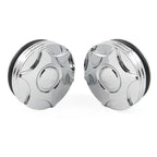 CNC Swingarm Pivot Bolt Covers for Harley V-Rod (2006-2017)