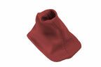 Leather Manual Shift Boot Cover for Volvo C30 C70 S40 (2004–2013) Red