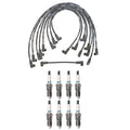 Denso 8mm Wire Set & 8 Iridium TT Spark Plugs Kit for GMC 5.7L V8 (Std Asp)