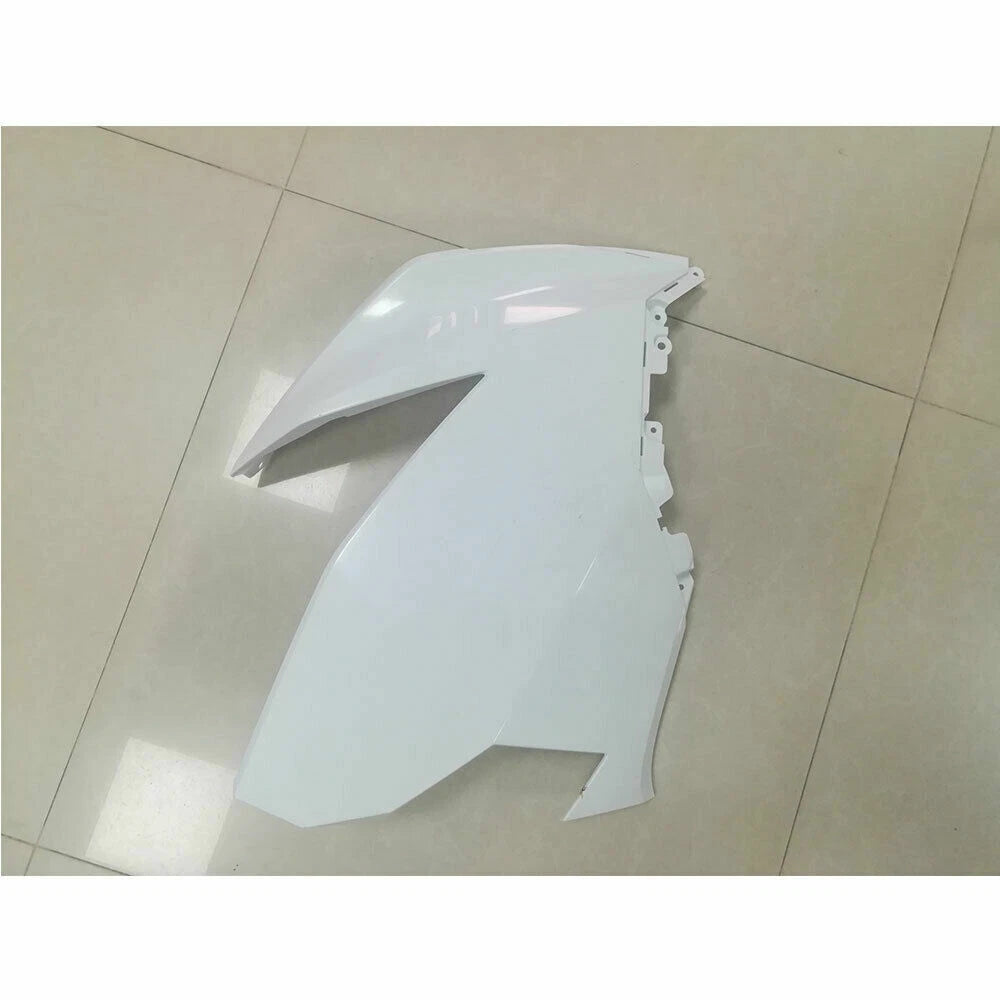 Set of 2 Unpainted White Fairing Panels for Kawasaki Ninja 400