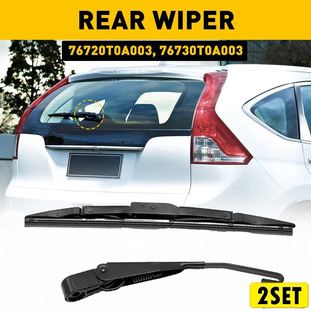 2X Wiper Rubber Insert Set for Honda CR-V (2012–2016) 12-16 Inserts