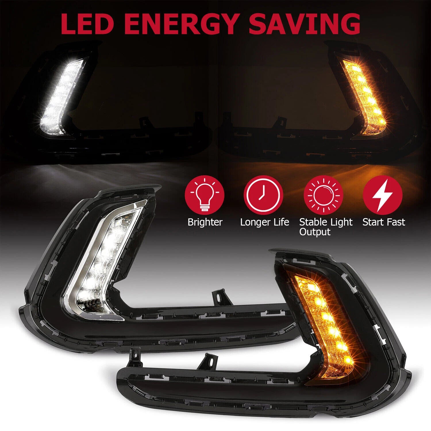 LED Fog Lights for Hyundai Elantra (2016–2018)