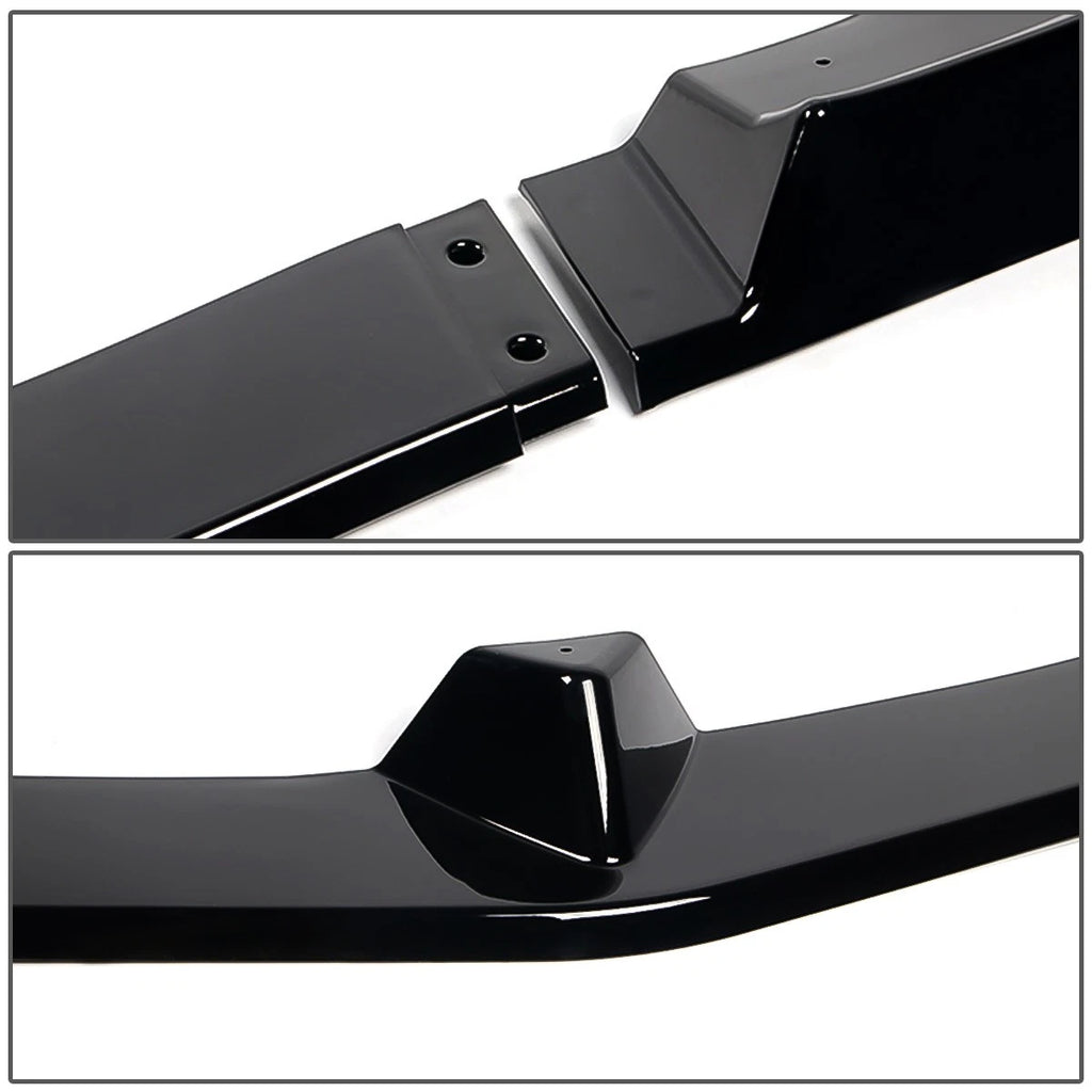 3Pcs Front Bumper Lip Splitter for Mercedes W204 C300 C350 (2012–2014)