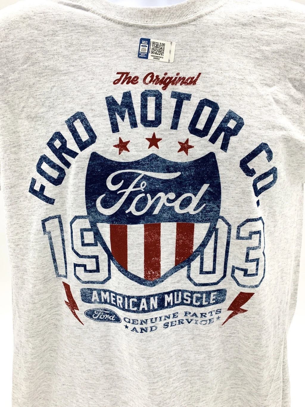 Ford T-Shirt Light Gray Vintage 1903 American Muscle for Ford Motor Co (1903–1903)