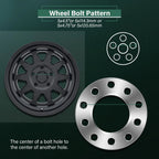 Set of 4 Wheel Spacers 5x4.5 5x4.75 for Dodge Charger Ford Mustang GT Jeep