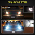 2X 7443 7440 W21W 7444 LED Backup Reverse Light for