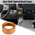 Gear Shift Switch Knob Cover for Dodge Ram (2013–2017) Orange