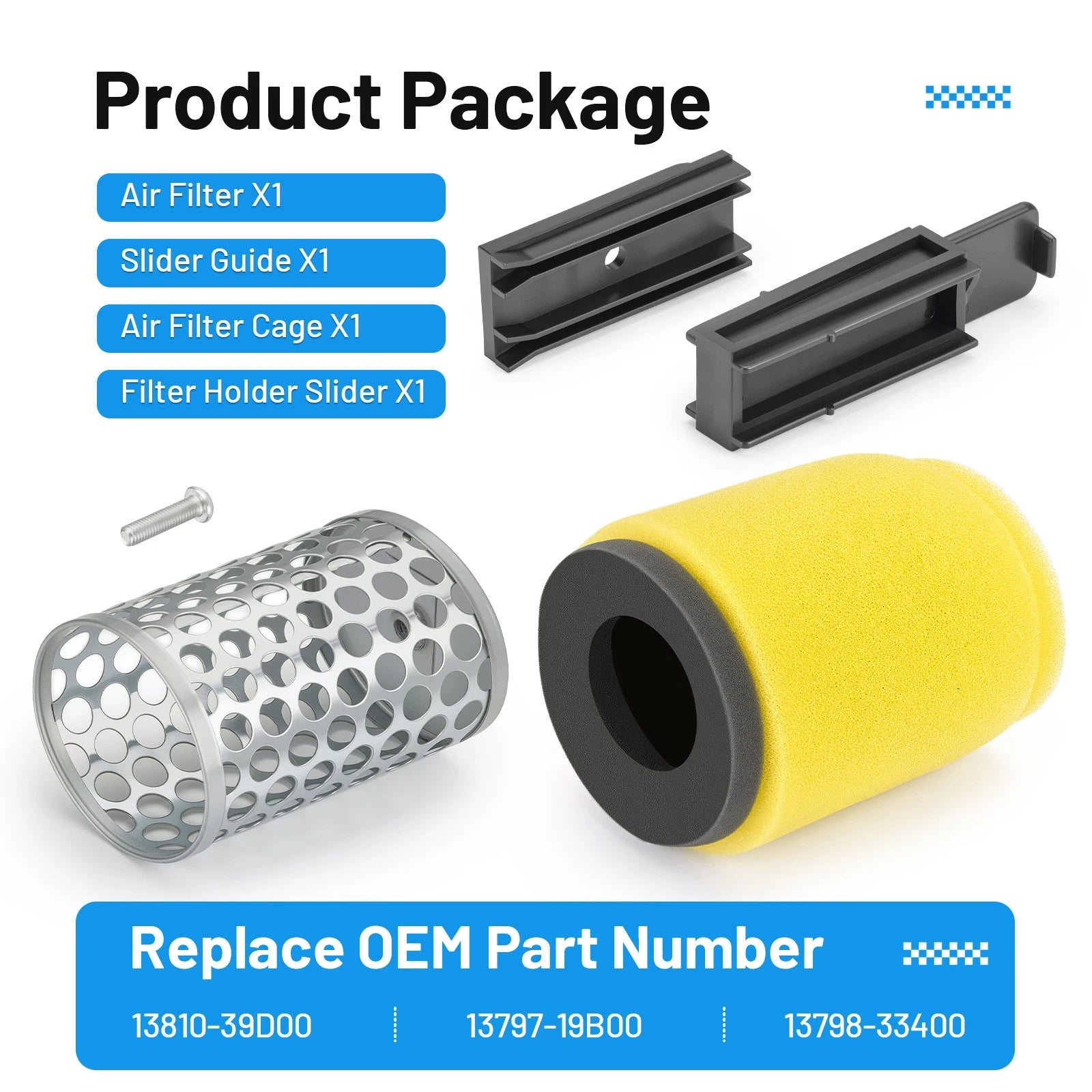 Air Filter Cage Guide & Slider for Suzuki King Quad 300 (1991-2002)