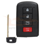 2X Key Entry Remote Fob for Toyota RAV4 (2013–2018) 4 Buttons