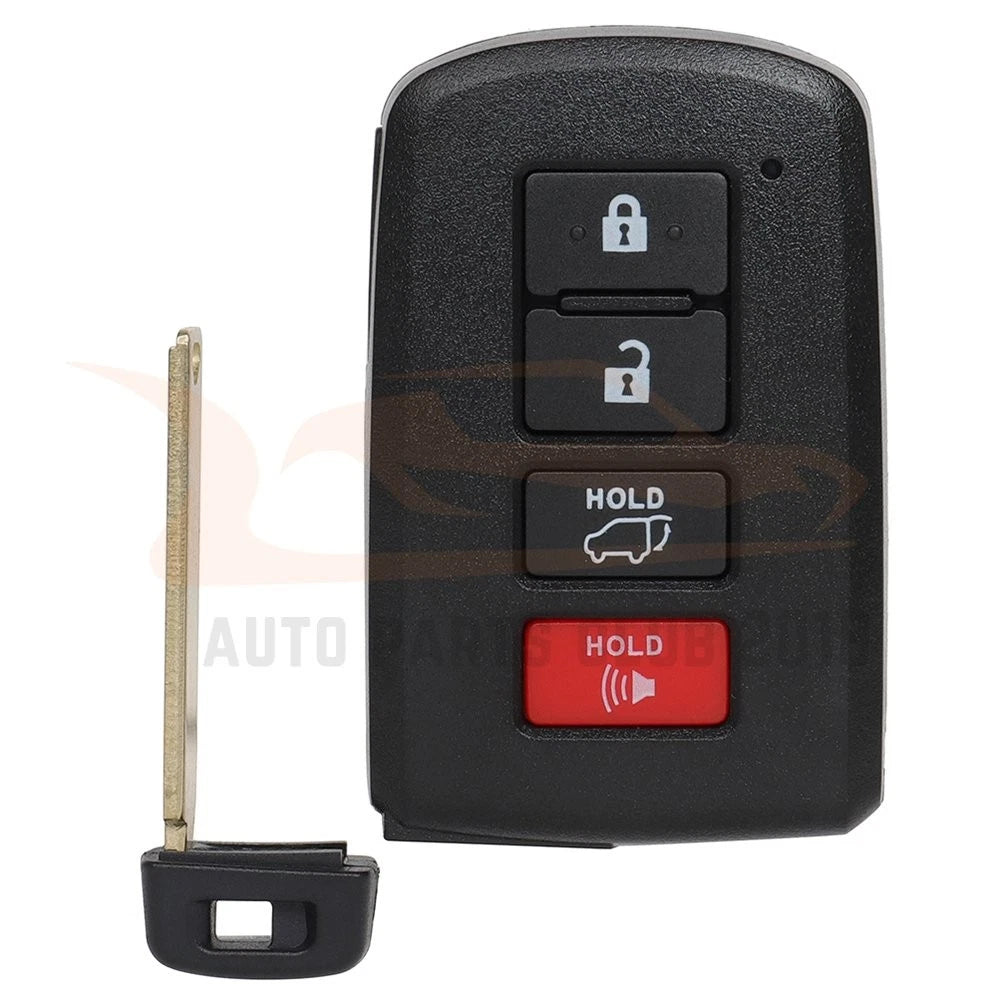 2X Key Entry Remote Fob for Toyota RAV4 (2013–2018) 4 Buttons