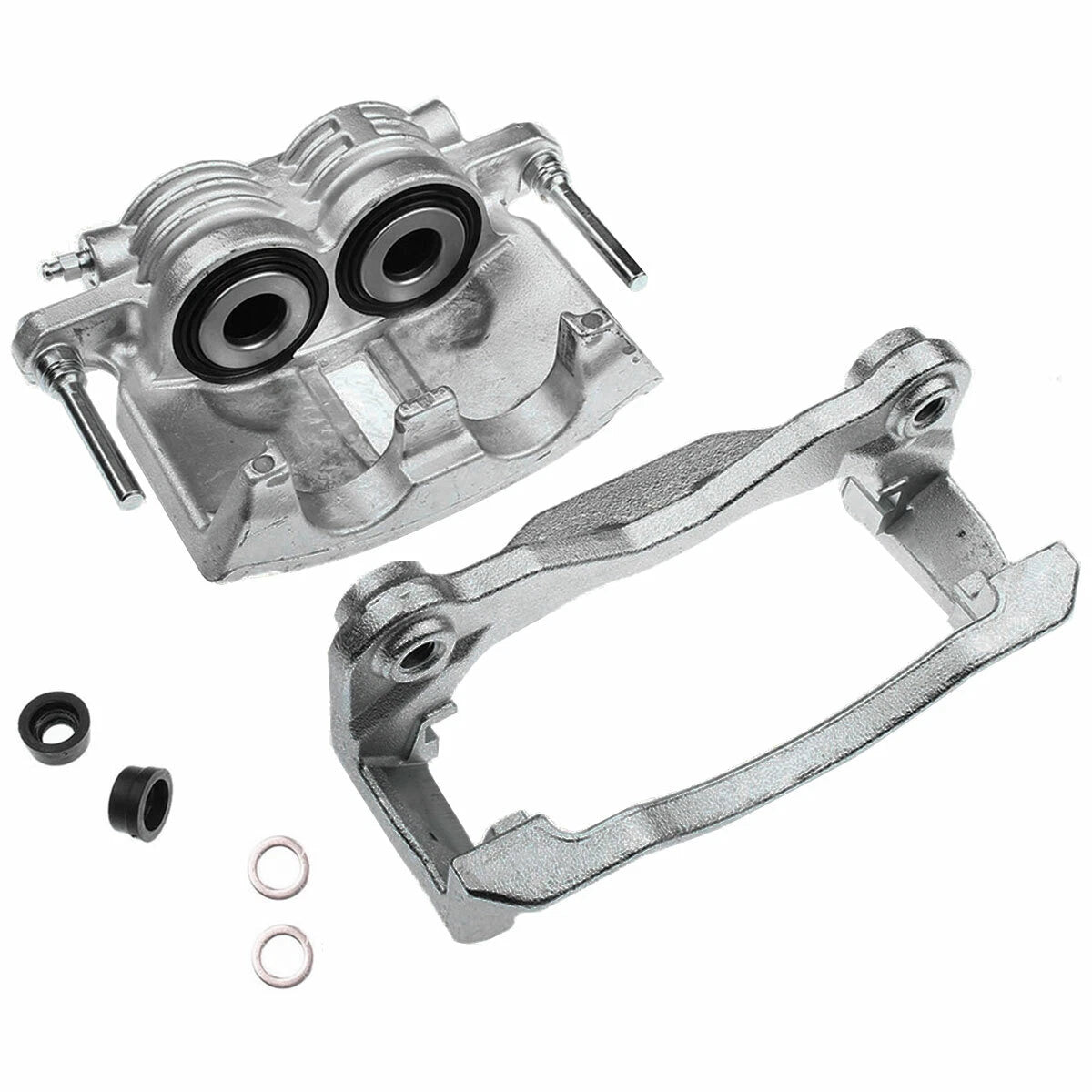 Rear Left Brake Caliper with Bracket for Chevrolet Silverado 1500 (2007-2018)