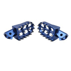 Blue Foot Pegs for Sur Ron S/X & Honda CRF 150F 230F (2003-2019)