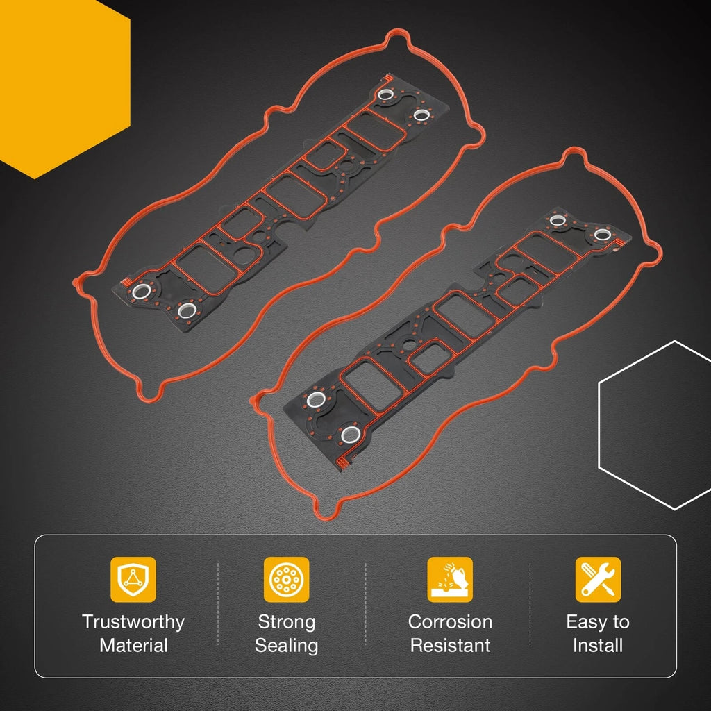 Intake Manifold Gasket Set for Chevy Pontiac Oldsmobile Buick (1990-2005)