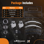 Engine Timing Chain Kit for Jaguar F-Pace 3.0L V6 Gas (2017–2020)