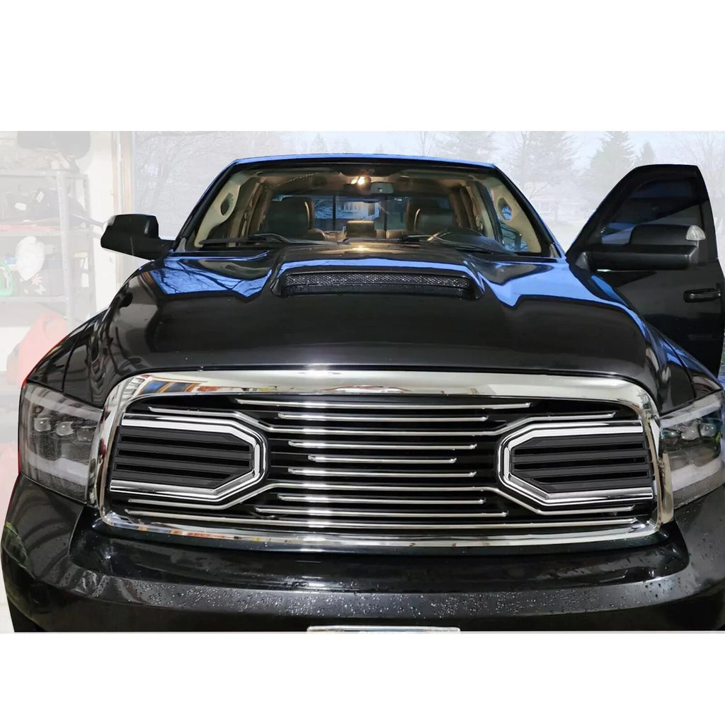 Chrome Grille Replacement Shell for Dodge Ram 1500 (2009-2012)