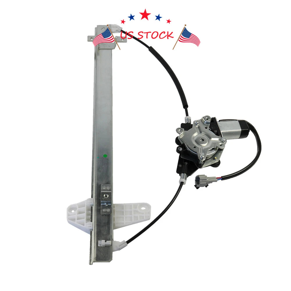 Rear Driver Side Power Window Regulator with Motor for Nissan Titan (2004-2012)