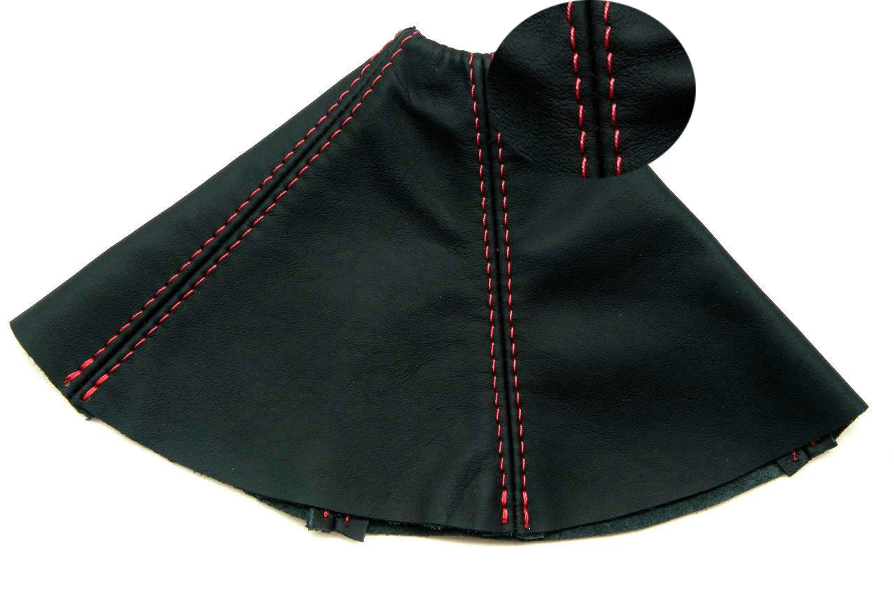 Shift Boot for Chevrolet Camaro (2010–2015) Red Stitch PVC Leather