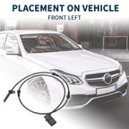 Front Left ABS Wheel Speed Sensor for Mercedes-Benz C300 C350e (2015–2020) No.A2059058103
