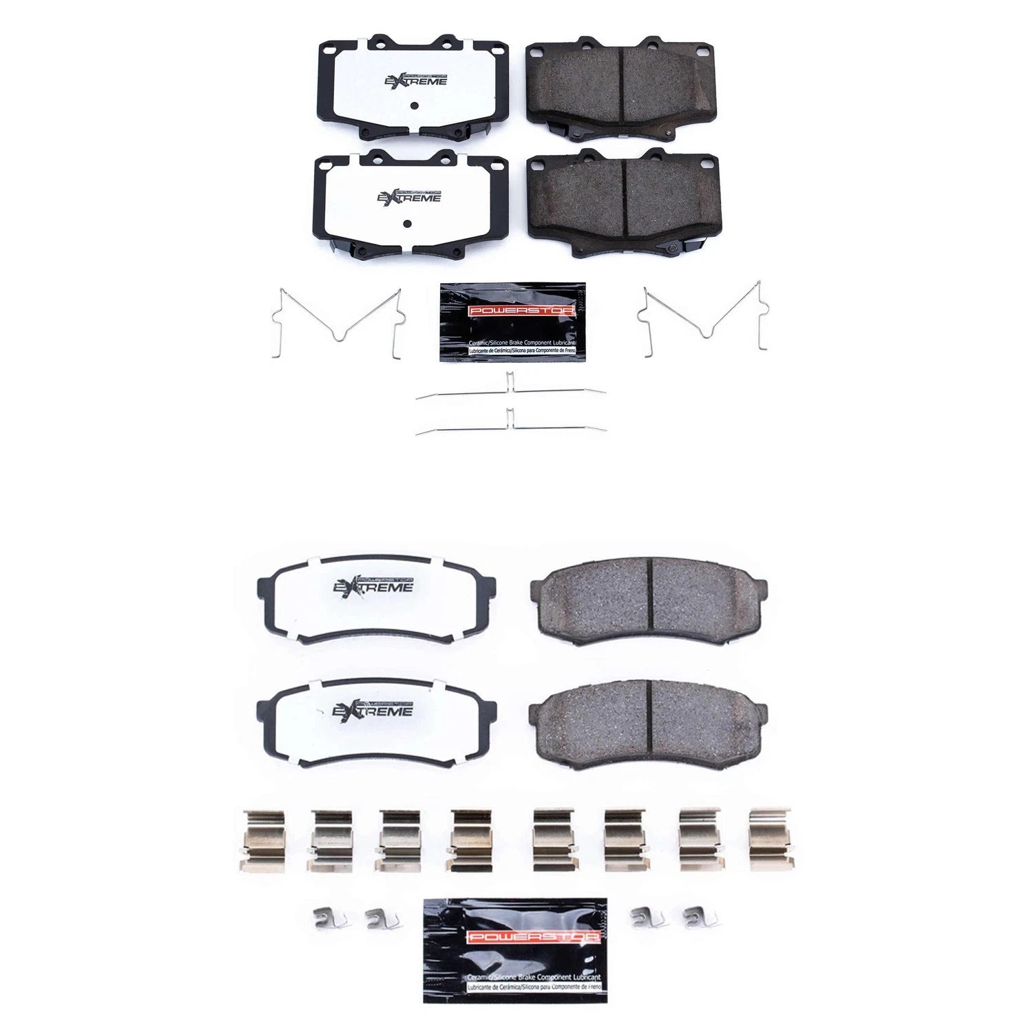 PowerStop Z36 CarbonFiber Ceramic Disc Brake Pad Kit for Land Cruiser
