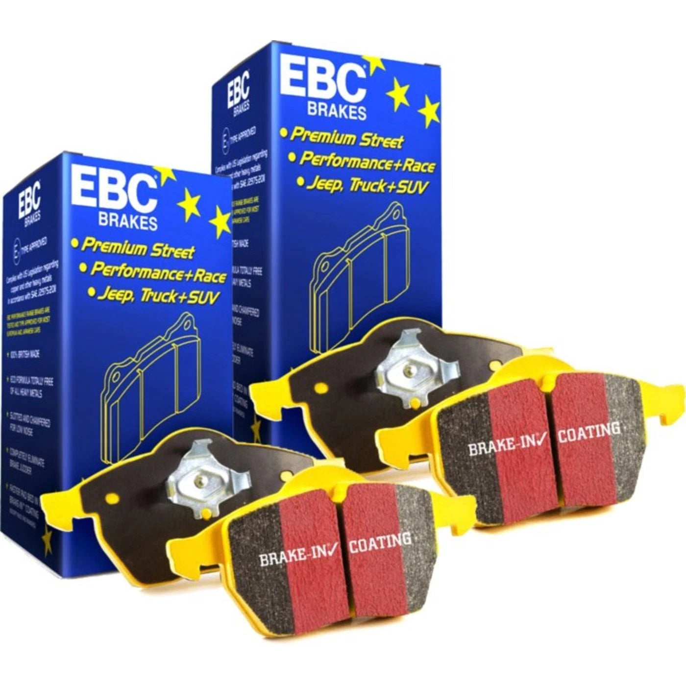 Set of 2 Brake Pads for Defender Range Rover