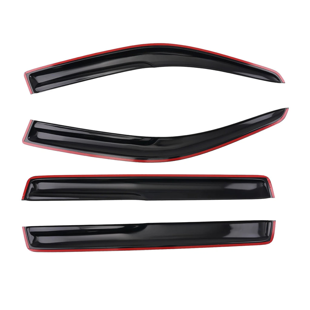 Acrylic Window Visor Rain Guard for Toyota Highlander (2001–2007)
