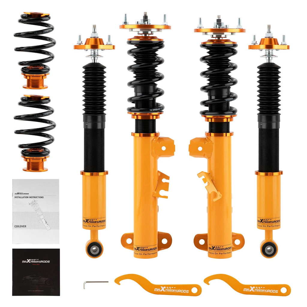 Adjustable Damper Coilovers Lowering Kit for BMW E36 RWD (1990–1999)
