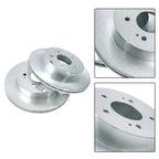 Rear Disc Brake Rotors + Brake Pads for Mitsubishi Eclipse (2006–2012) 12146072