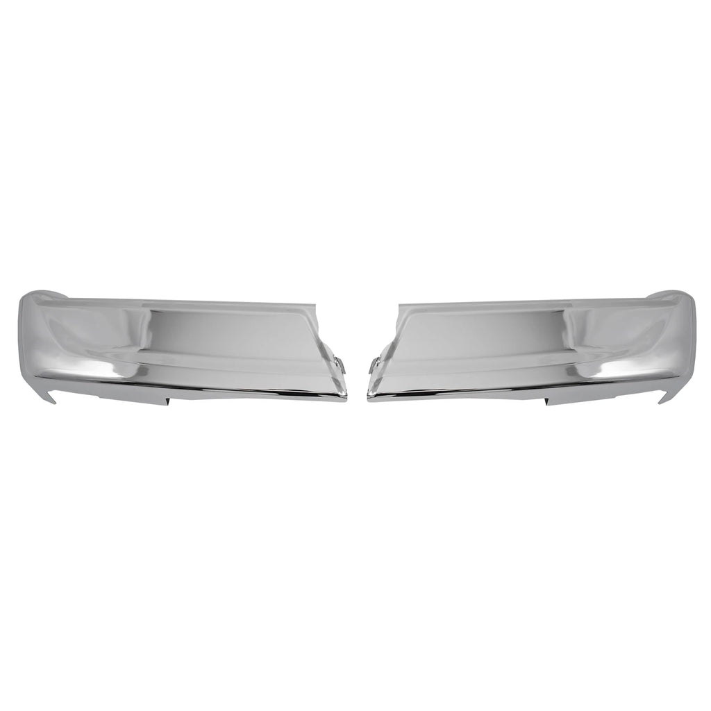 Chrome Bumper End Cap for Ford F-150 (2021–2024) w/o Parking Sensor Hole
