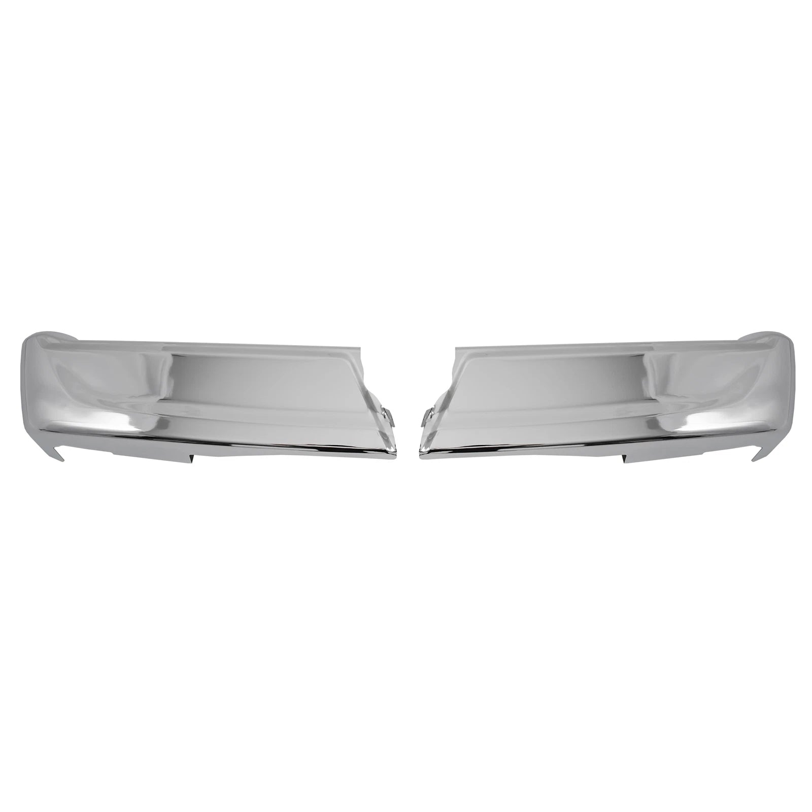 Chrome Bumper End Cap for Ford F-150 (2021–2024) w/o Parking Sensor Hole