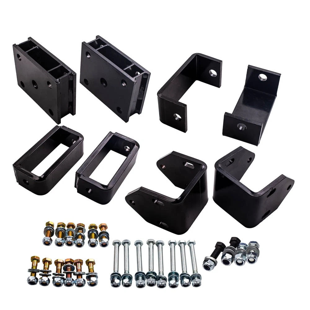 4" Lift Kit Block with Shock Extenders for EZGO Medalist Golf Cart (1994–2001)