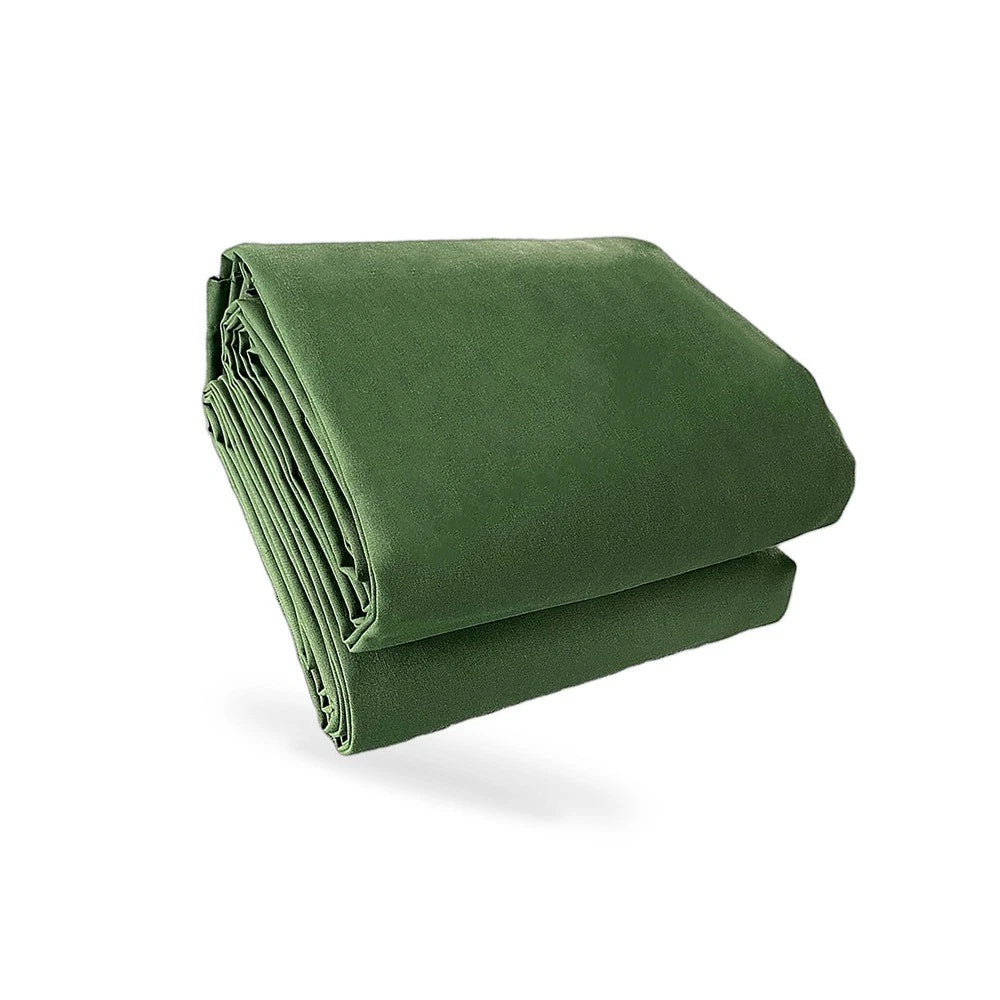 Heavy Duty Waterproof Canvas Tarp 370x610cm for Automotive Use