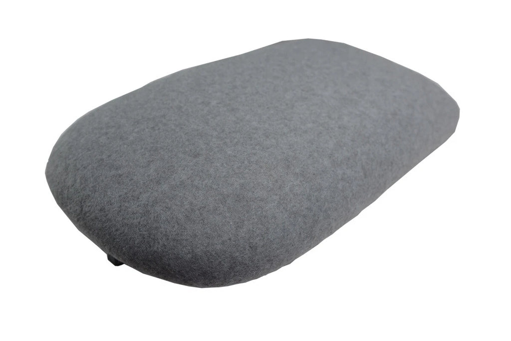Fleece Console Lid Armrest Cover for Ford Expedition (1997–2002) Gray