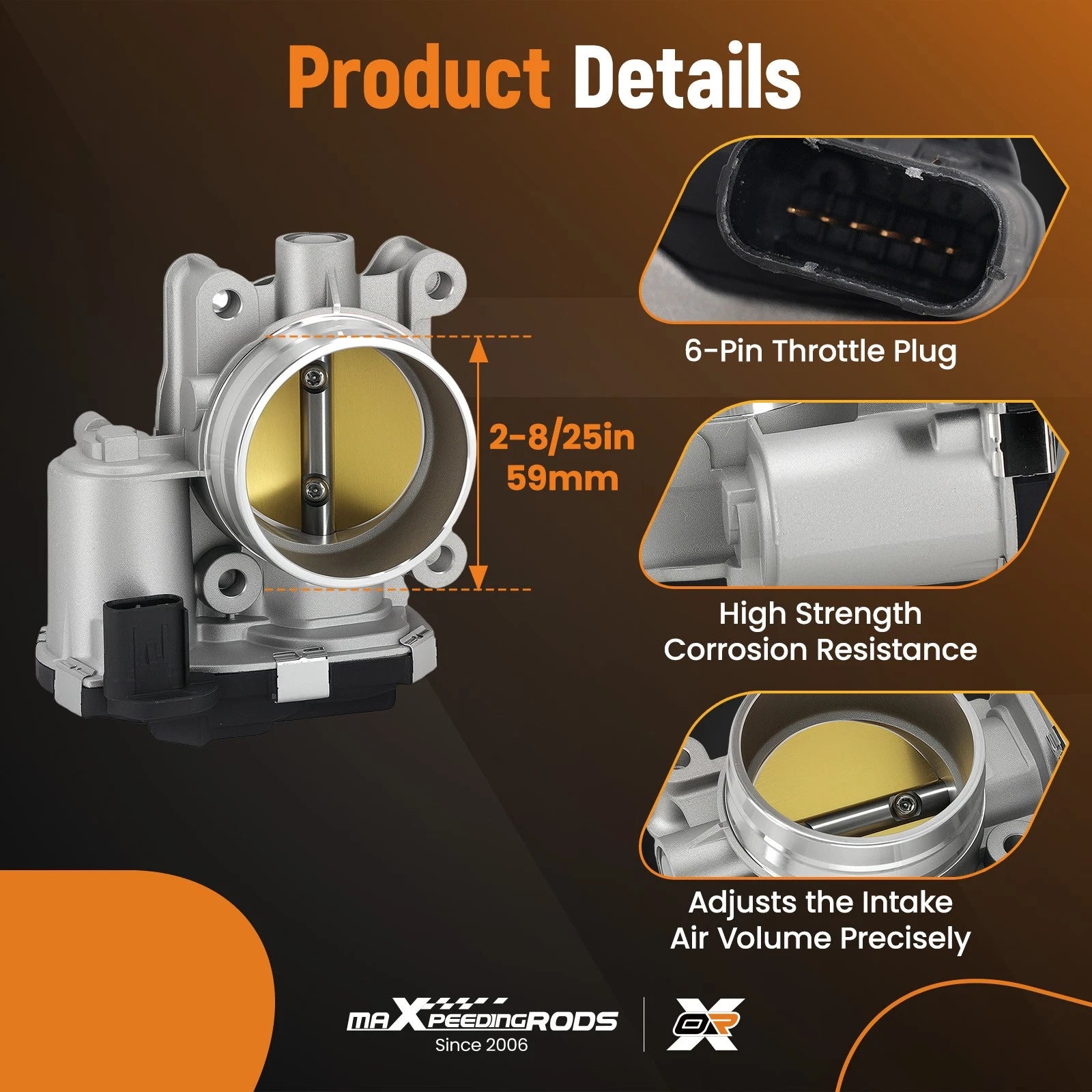 Throttle Body for Cadillac ATS 2.0L (2013–2019)