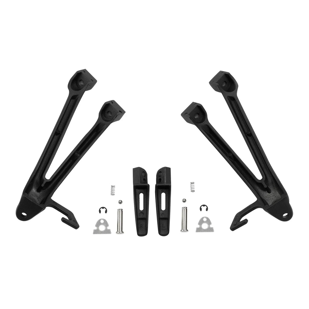 Passenger Footrests Footpegs Bracket for SUZUKI GSXR600 GSXR750 (2006-2007)
