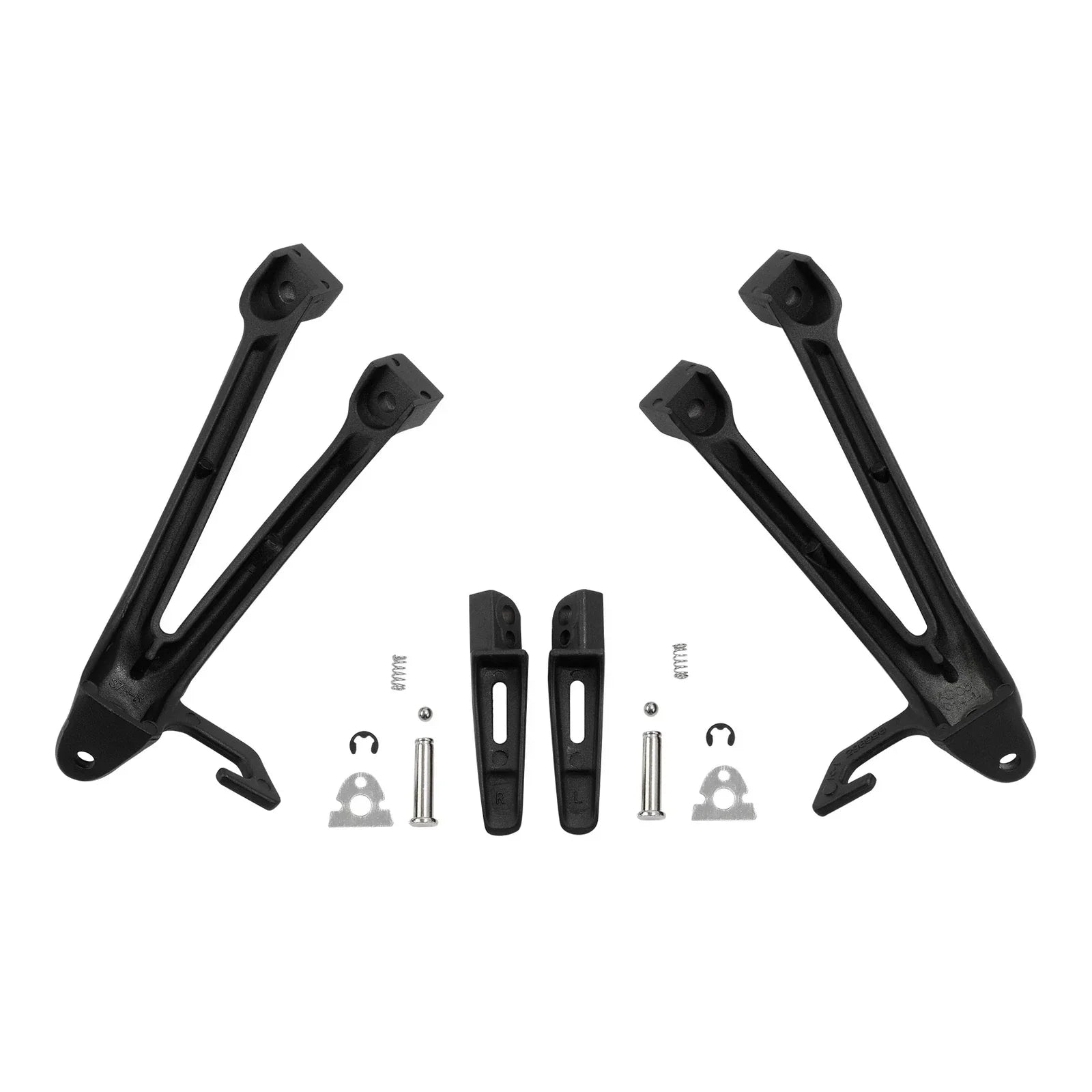 Passenger Footrests Footpegs Bracket for SUZUKI GSXR600 GSXR750 (2006-2007)