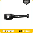 Black Front Bumper for Silverado 1500/LD (2016–2019) with Sensor & Fog Light Holes