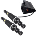 Rear Pair Air Shock Absorber Strut & Compressor Pump for Nissan Armada (2008–2015)
