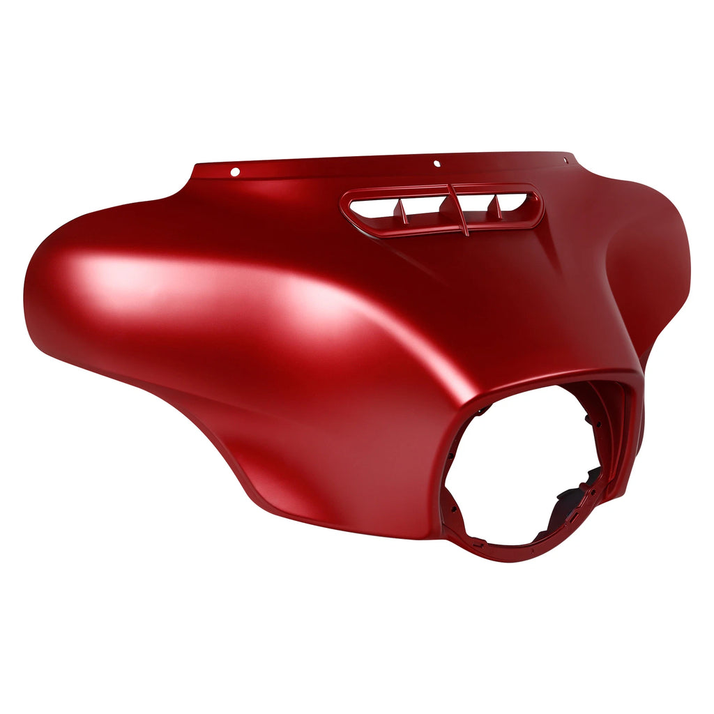 Batwing Outer Fairing for Harley Electra Glide (2014–2023) Wicked Red Denim