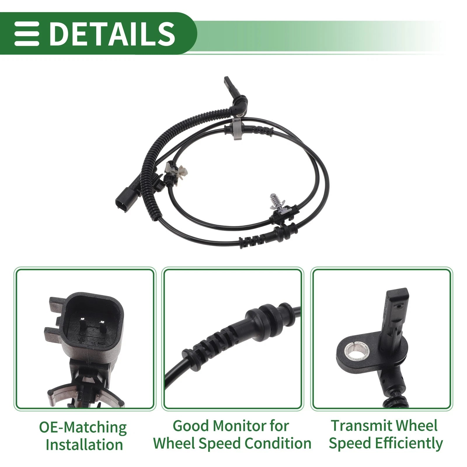ABS Wheel Speed Sensor No. 13379170 for Chevrolet Cruze (2016–2019)