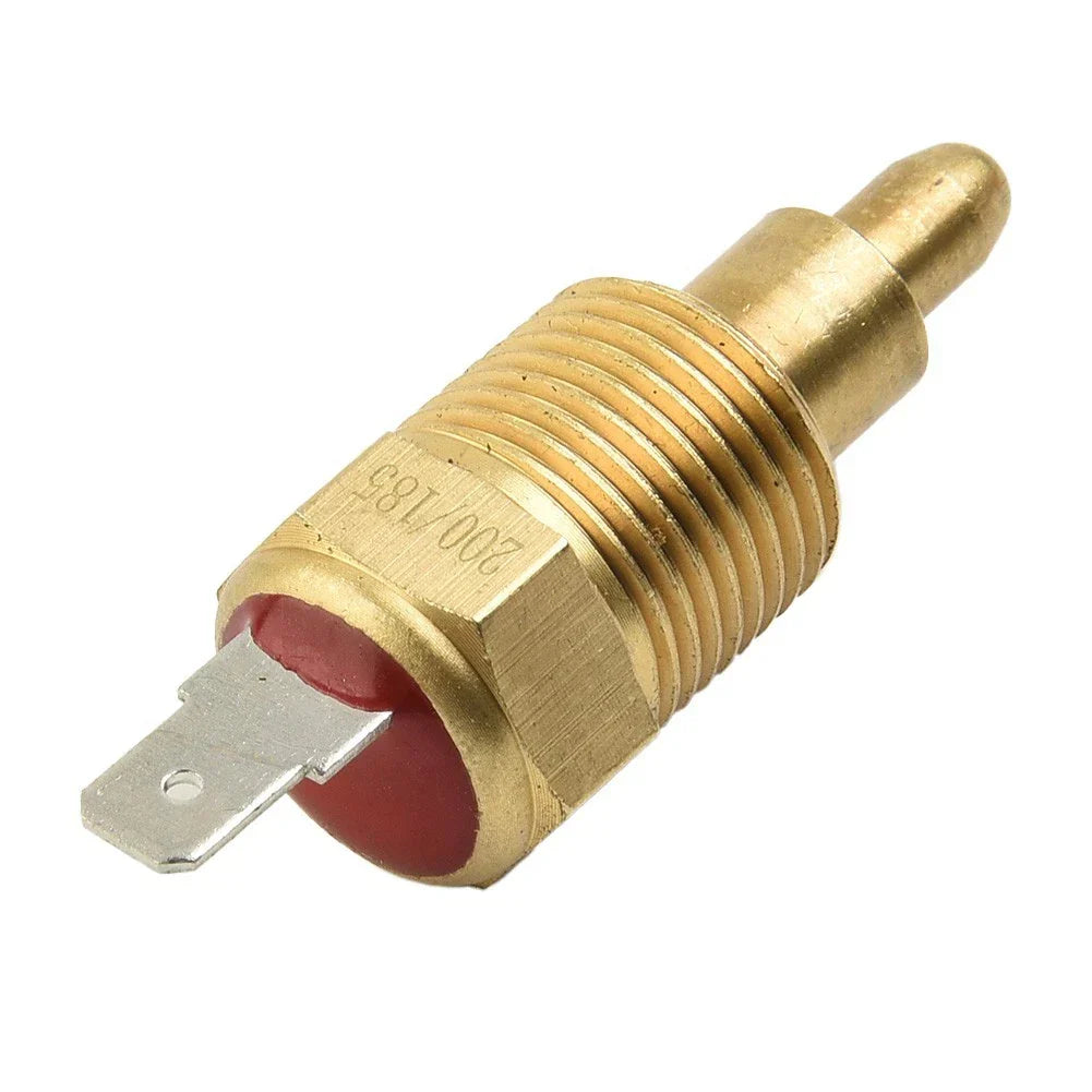 Temperature Sensor 3.18cm 5.5x1.9cm Sensor Switch Copper Tone for Car Radiator