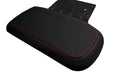 Leather Console Lid Armrest Cover for Mitsubishi Eclipse (2006–2012) Red Stitch