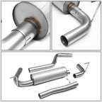 2.5" Core Catback Exhaust System for Jeep Wrangler (2007–2011)