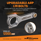 Connecting Rods for Toyota Celica Corolla MR2 4AG 4AGE AE82 AE86 GTS