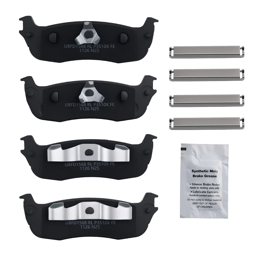 Rear Brake Pads Kit for Ford F-150/F-250 (1998–2004)