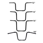 1.25" Fat Ape Hangers Handlebar for Harley FLST FXST Sportster (12" 14" 16" 18")