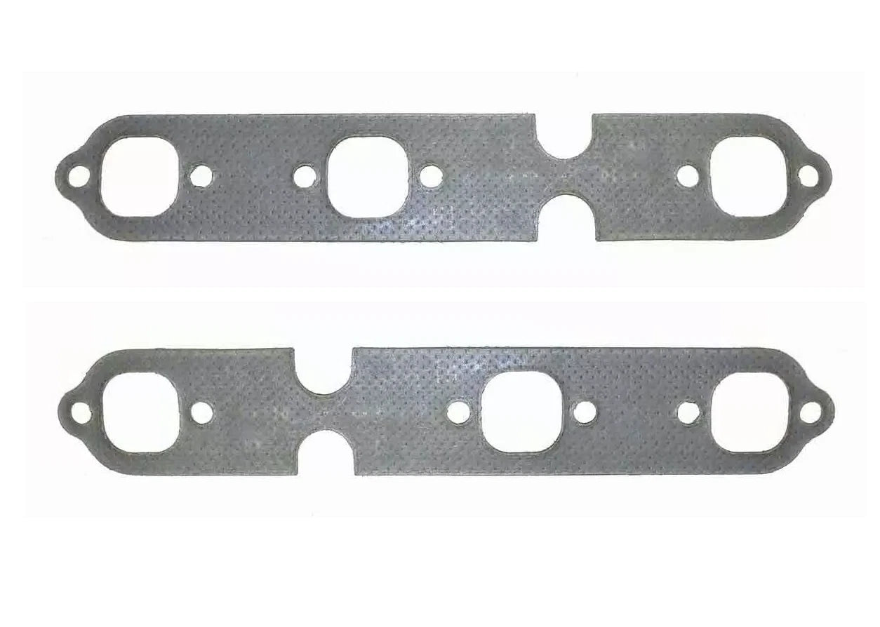 2Pcs Exhaust Manifold Gasket for Mercruiser / OMC Volvo V-6 4.3L