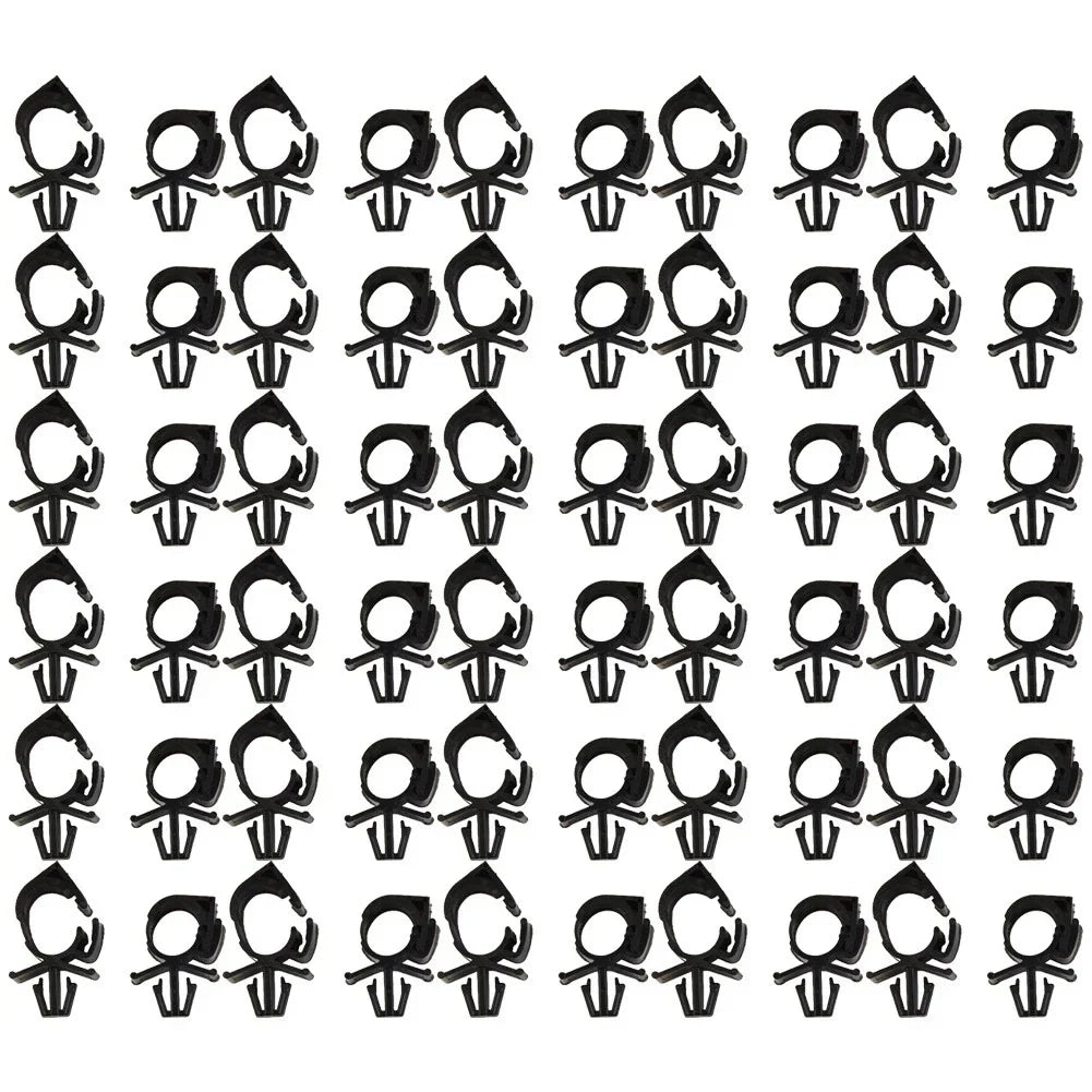 100x Car Plastic Wiring Harness Fastener for Car