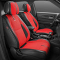 Set of 4 CAAP Drive Series Seat Covers for Truck (Universal) Red/Black
