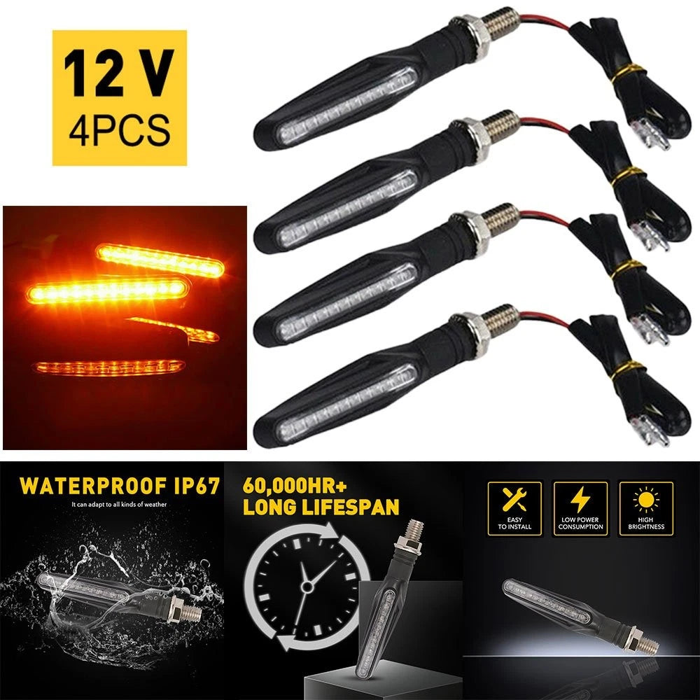 LED Turn Signal Lights for Suzuki DRZ400S DRZ400SM (2000–2023)